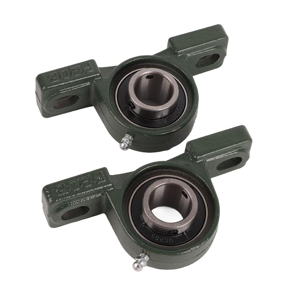 2 Pcs UCP205 25mm Self Alignment Pillow Block Bearing Mounted Unit Bearing