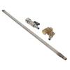 Radiator Maintenance 4500 PSI Flush Tool Long 57-60CM Aftermarket Tool Corrosion-Resistant Stainless Steel For Pressure Washers