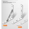 2Pcs Stainless Steel L Type Bracket Angle Bracket Heavy Duty For Wall Angle Bracket