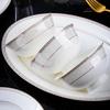 AQ Jingsi Light Luxury Chinese Ceramic 22-Piece Dinnerware Set
