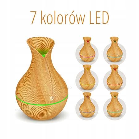 Nawilżacz powietrza dyfuzor zapachowy aromaterapia wydajny - eko design