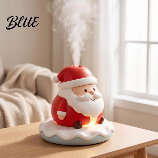Christmas Table Decoration Office Desktop Cool Mist Humidifier Mini Santa Claus Resin Compact Humidifier