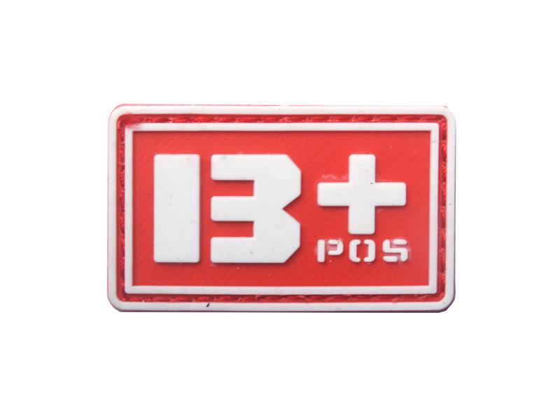 

Luminous PVC Blood Type Patch Sticker - Multiple Styles & Colors