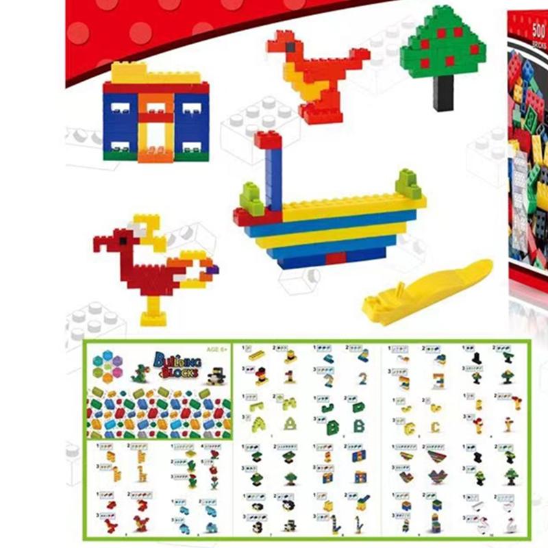 1000 Stück DIY MOC Farbe Zufällig Montage Bausteine Bulk Grundlegende Teile Klassische Modellbausteine Kreative Sets Kinderspielzeug