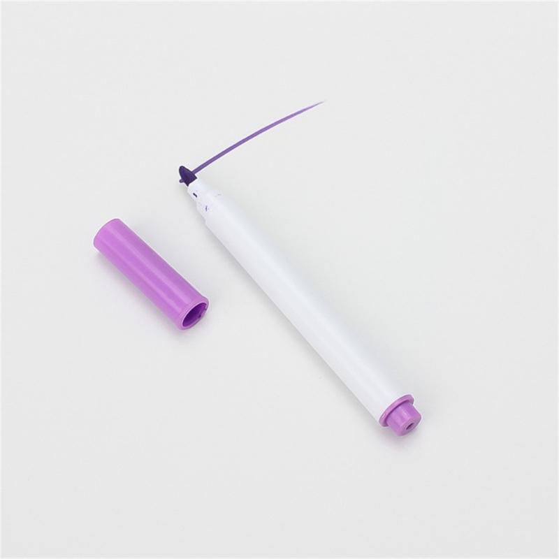 12 Colors Fabric Marker Pen Disappearing Erasable Pen Water Soluble Pen Fabric Marking Pen Sewing Supplies for Quilting