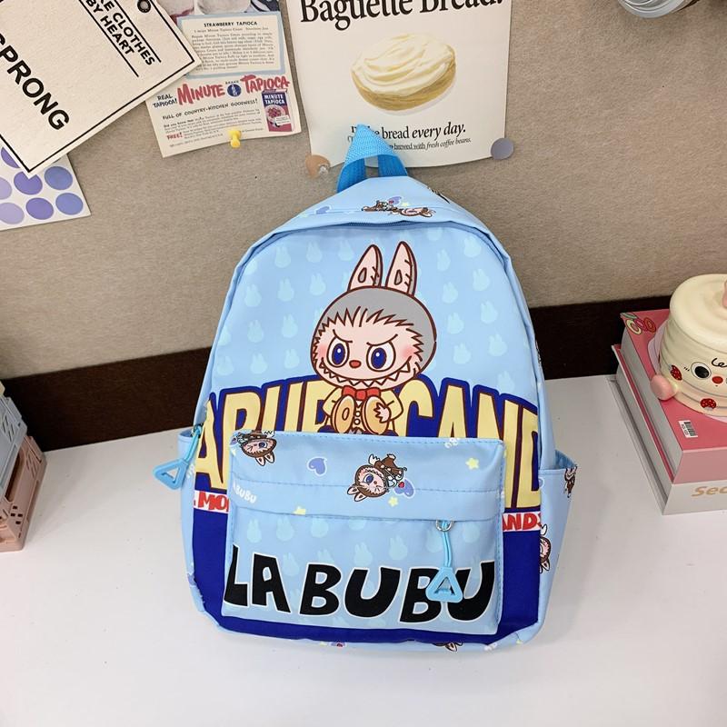 Kindergarten Primary School Students Schoolbag Cartoon Animation Cute Printed Boys And Girls Schoolbag Large Capacity Children'S Backpack
