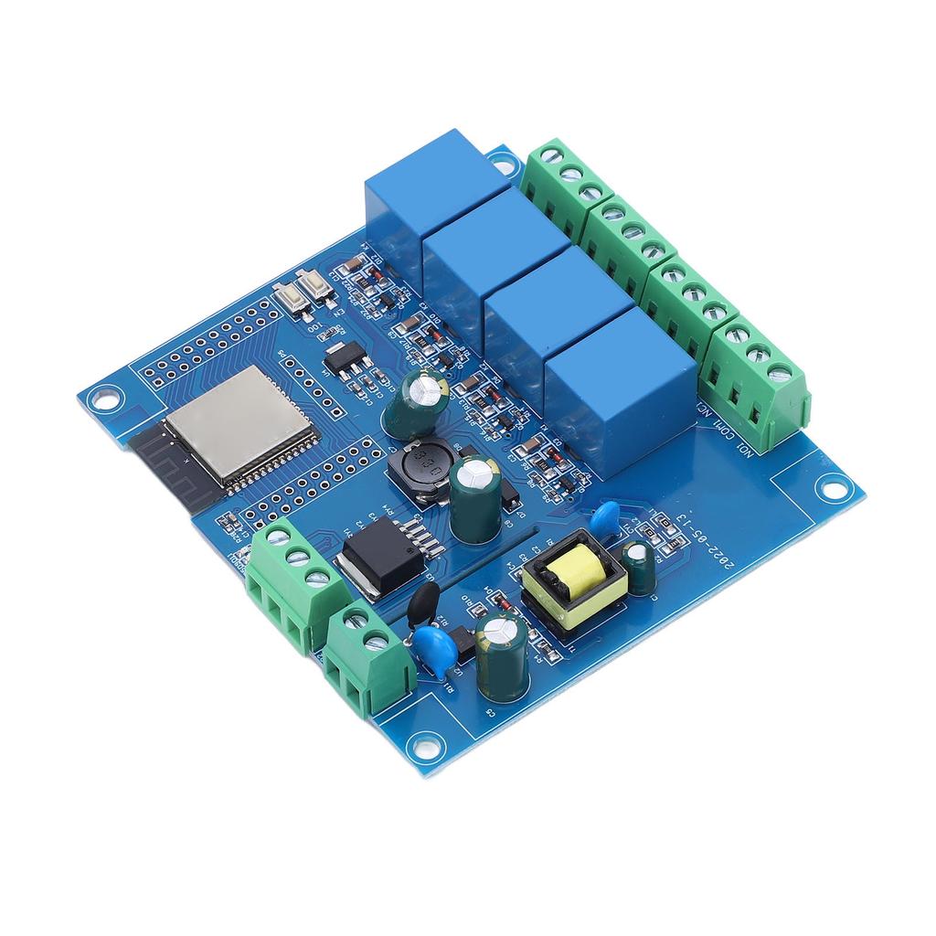 ESP32 Development Board WiFi Bluetooth 4 Way Relay Module Programmable Resettable Wireless Development Board