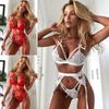 Frauen Erotische Unterwäsche Sexy Spitze Bh Panty Set Damen Dessous Erotische Pyjamas Nachtwäsche Weiblichen Body Erotische Kleidung