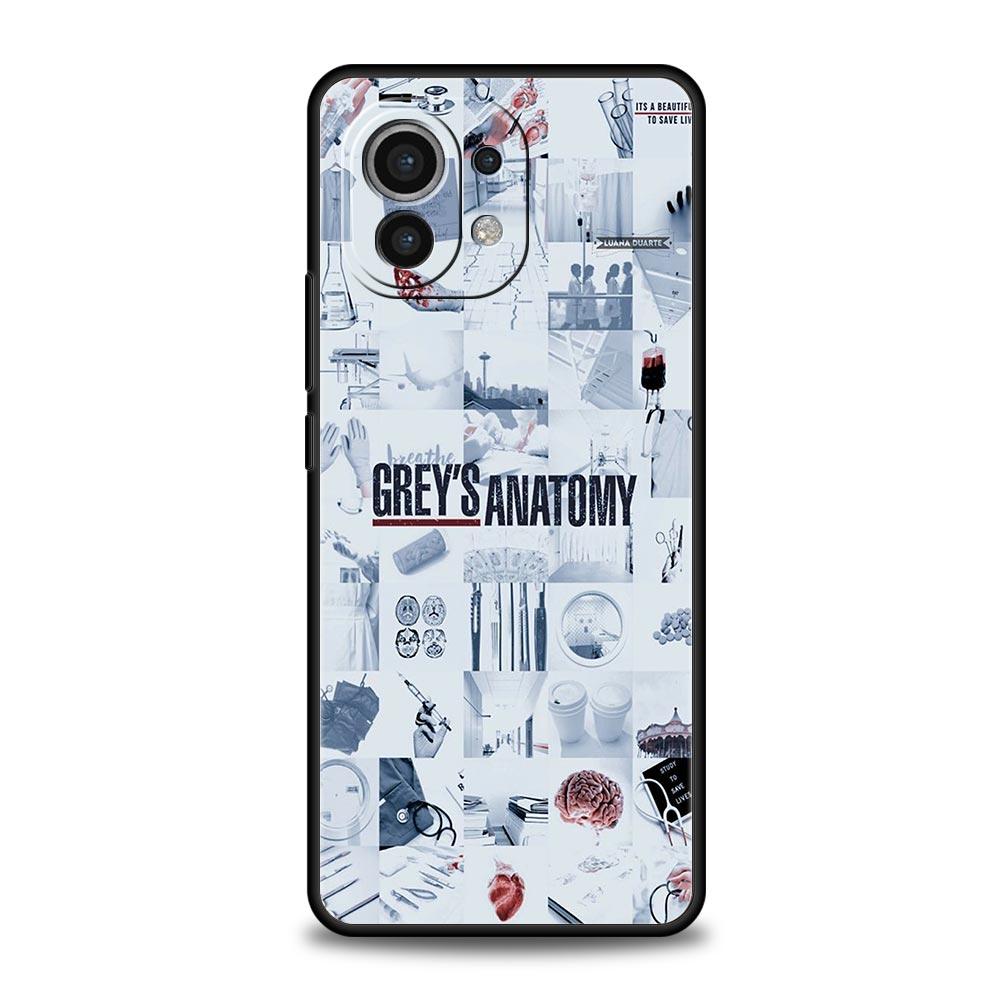 Greys Anatomy Phone Case Cover for Xiaomi Mi 17 15 14 13 12 11 Ultra 15T 14T 13T 12T 11T Pro Lite 5G Soft TPU Shell Fundas Capas