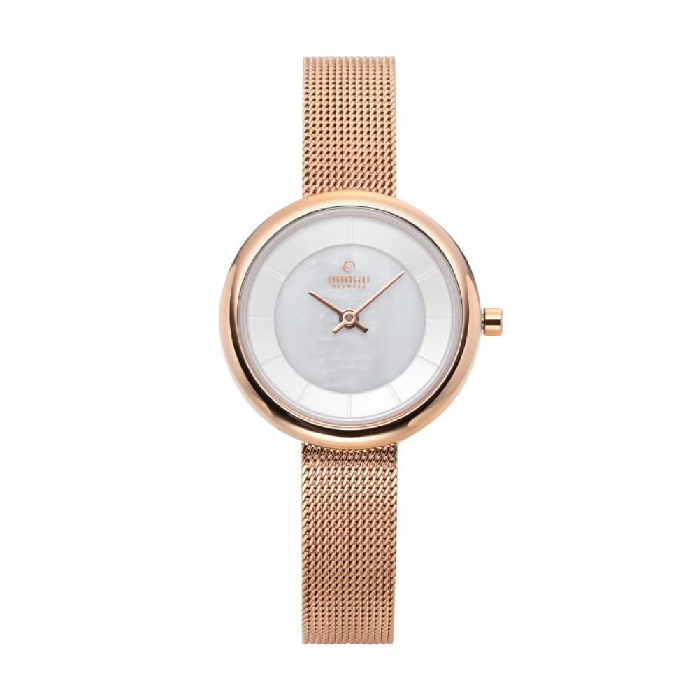  Officially Imported Genuine  Obaku V146lxvwmv Steel Women S Metal Watch