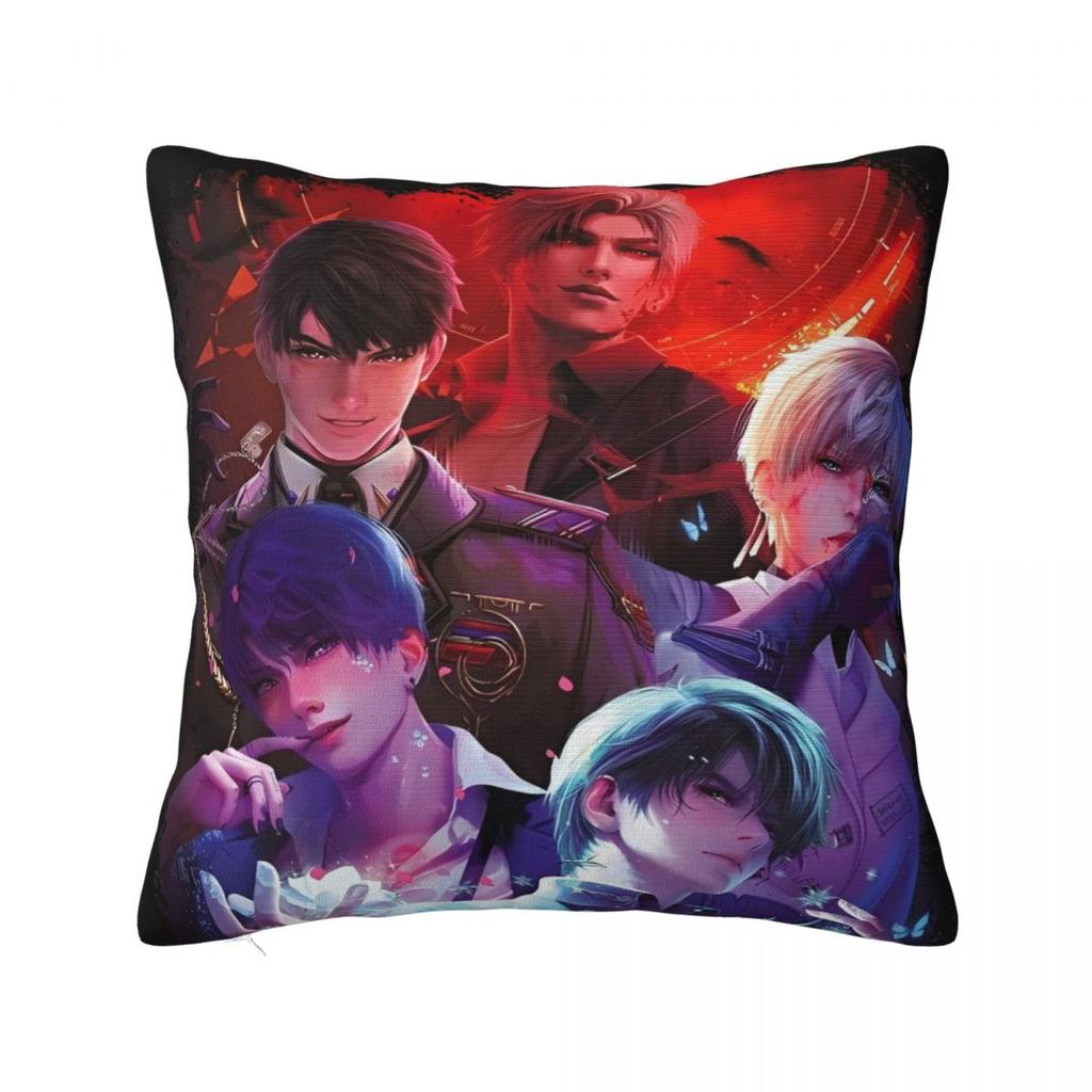 Game Love And Deepspace Pillow Case Retro Trendy Pillow Cover Soft Graphic Cushion Cover Pillowcases For Sofa Car Home Decor