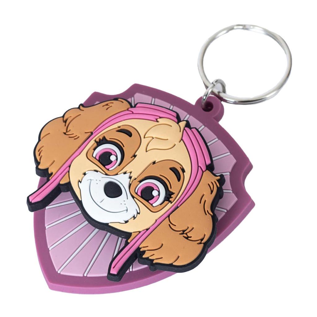 Paw Patrol PVC Skye Spinner Keyring