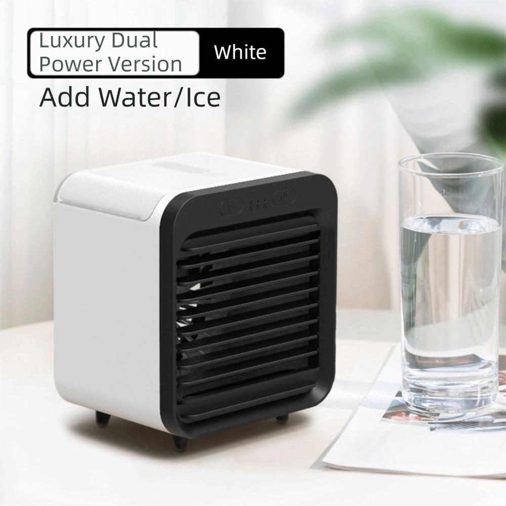 Atomization Portable Air Conditioner Mute Operation USB Air Cooler Electric Fan Portable Cooling