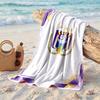 Anderlecht FC Druck Mikrofaser Strandtuch Schnelltrocknend Saugfähig Großes Handtuch für Strand Schwimmen Reisen