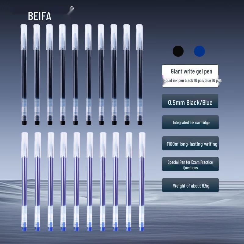 BEIFA Giant Write 0.5mm Gel Pen