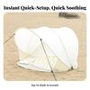 Instant Setup Beach Tent Quick-Setup Foldable for Couples