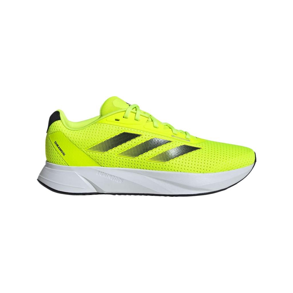 Adidas Duramo Sl Round Toe Comfortable Durable Low Top Running Shoes Men Sneakers Lemon-Yellow IF9486