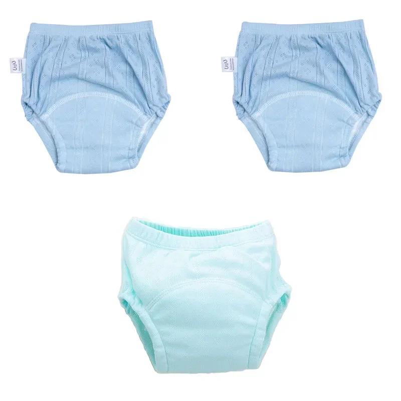 3 PEZZI/LOTE Colori Caramella Pantaloncini da Allenamento per Neonato Shorts Estivi per Bambino Pannolini di Stoffa Lavabili per Maschio e Femmina Pannolini Riutilizzabili Mutandine per Lattante
