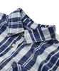 Penfield Check Shirt Dress Dark Indigo_Fs2Ws81F