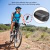 1 Pair Cycling Mountain Bike Handlebar Back View Mirror 360 Rotation with   Reflectors