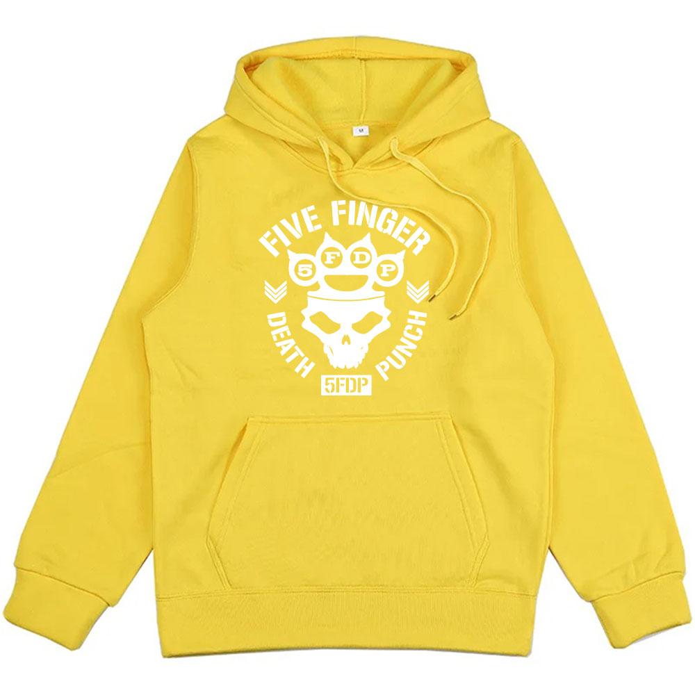Hip Hop Streetwear Five Finger Death Punch Hoodies Long Sleeve Men Women Clothes Ropa Hombre Sudaderas Hoodie