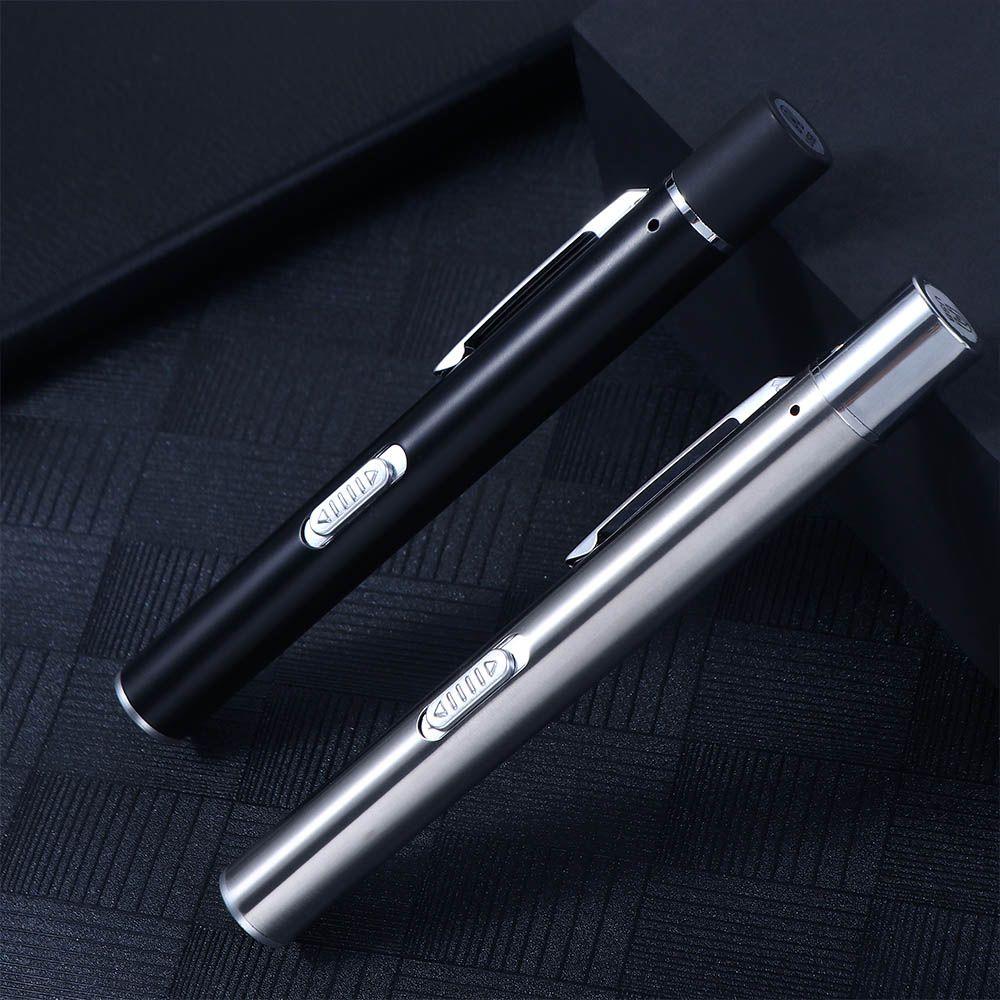 Multi Function Mini LED Pen Stainless Steel Led Flashlight Penlight Torch LED Pen Light Doctor Nurse Pen Nursing Handy Pen