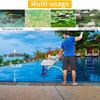 Portable Swimming Pool Jet Vacuum Cleaner Underwater with Mesh Bag, Pool Mini Jet Vacuum Suction for Head for Pool Fount