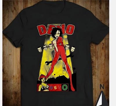 Rare! Vintage Devo Band Shirt Unisex Concert