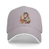 Sommer Baby Affe Punch Kuscheltier Meme Baseballkappe Outdoor Sport Lässig Benutzerdefiniert Sonnenschutz Trucker-Kappe Snapback-Kappe