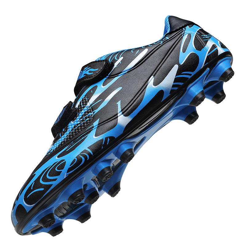 Youth Velcro Soccer Cleats - Professional Training & Competition Shoes for Boys and Girls
