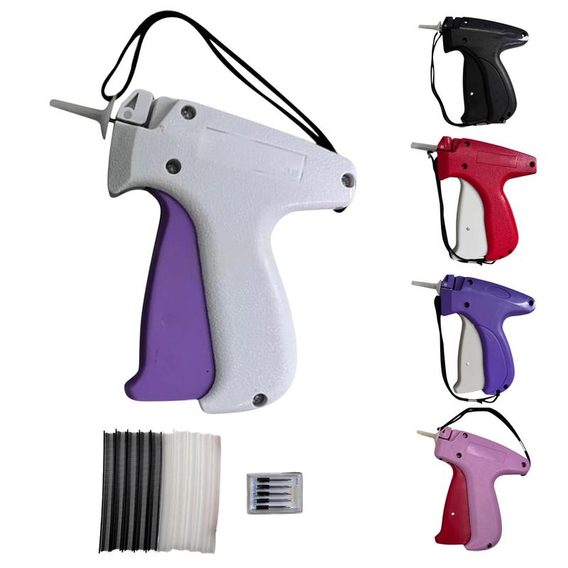 Clothes Label Garment Price Tagging Tag Gun+6 Needles +1000 Barbs Labeller Machine Sewing TCraft Tools 1Set