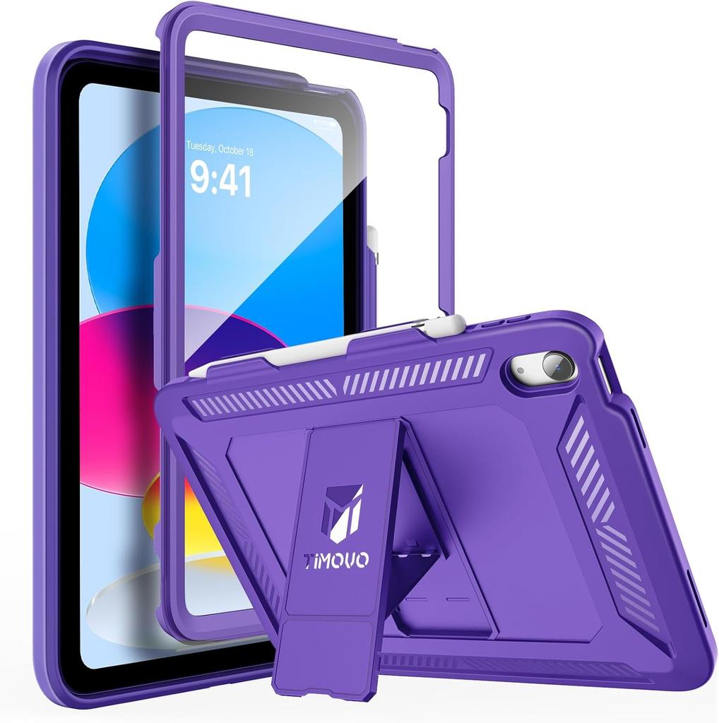 Case for IPad (A16) 11th Generation 11Inch 2025,iPad 10th Gen Case 2022 with Screen Protector Heavy Duty Shockproof Rugged Cover