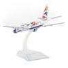 Alloy Aircraft Model Toy Collectible Multi Function Simulation Diecast Airplane Model for Home