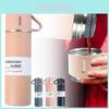 Stainless Steel Insulated Cup With Tea Infuser 500ml Modern Design Portable Customizable