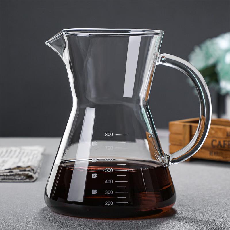 Glass Hand-pour Coffee Pot Set