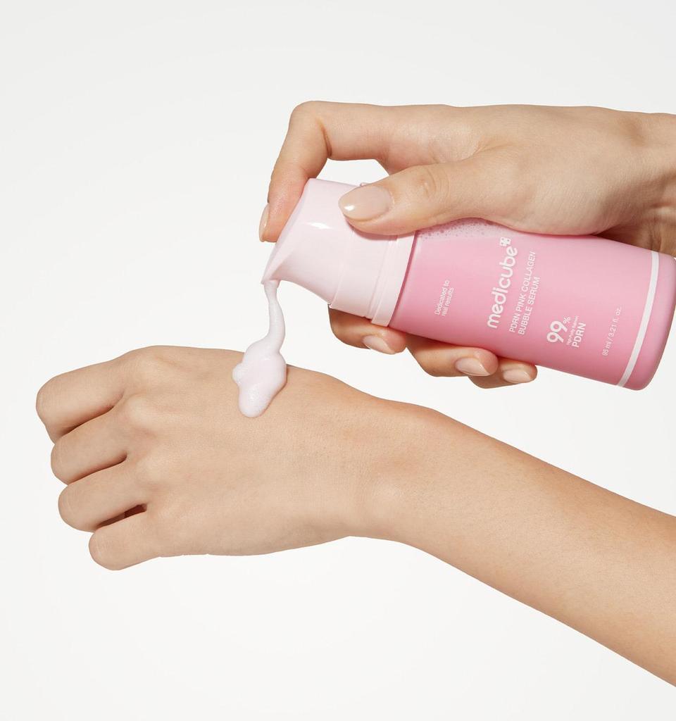 Medicube PDRN Pink Collagen Bubble Serum 95ml