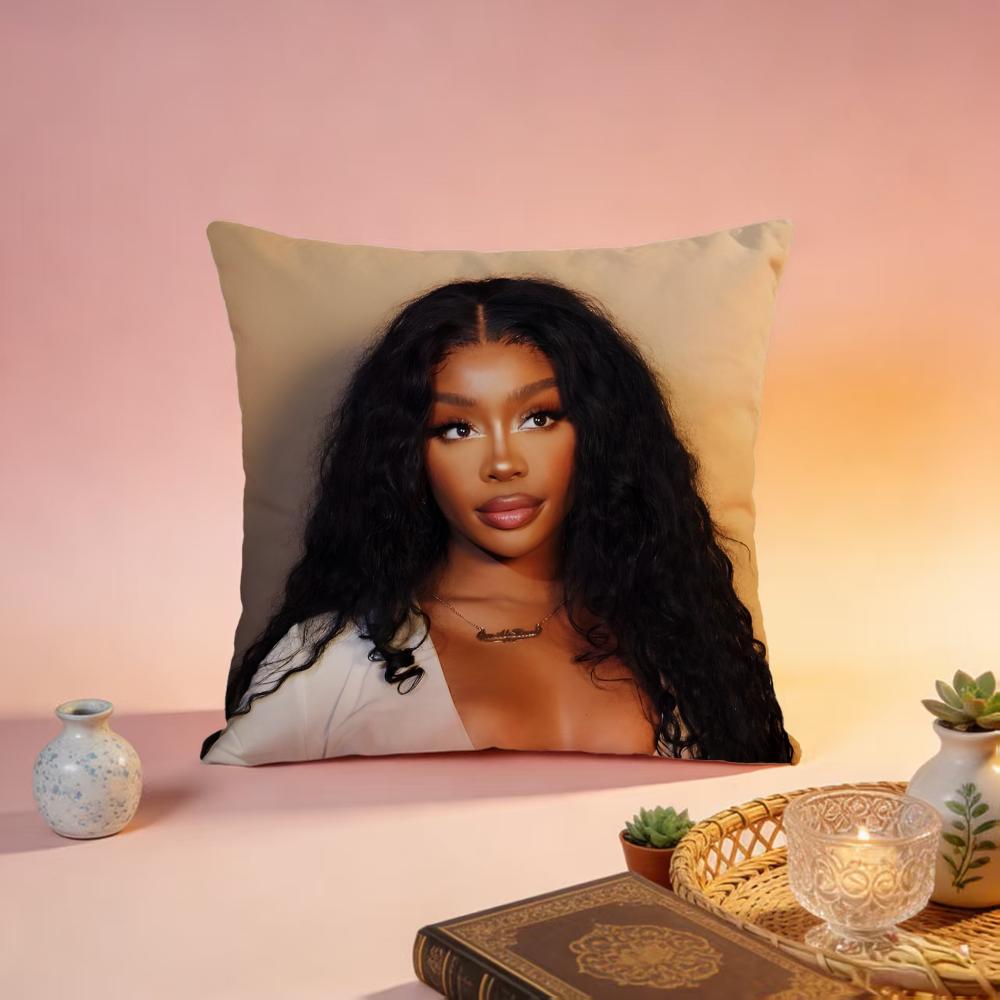 Hot SSZAable Cushion Cover Premium SkinFriendly Pillow Case MultiPurpose for Home Office Travel