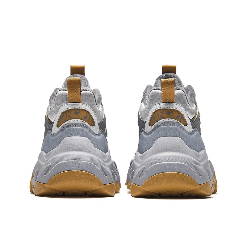 Anta Panshi Comfortable Fleece Non-Slip Wear-Resistant Warm Mid-Top Casual Shoes Men Casual Shoes Gray 112448950-2
