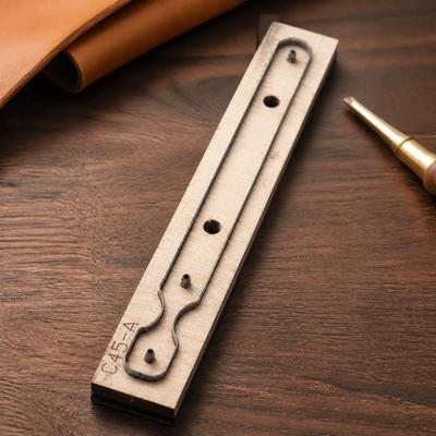 Wooden Die Leather Cutting Die Long Strip Design DIY Leather Tool Strap Cutting Die  For DIY Crafts