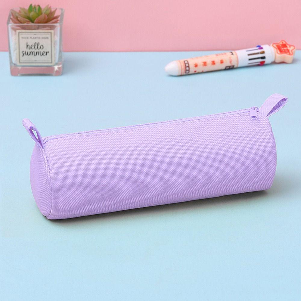 Oxford Cloth Pencil Case Large Capacity Stationery Bag Portable Pen Box  Gift
