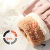 Deerskin Velvet Gloves Cotton Thickened Winter Plush Korean College Students Warm Girls Lovely Women Cold Proof In Autumn and Winter