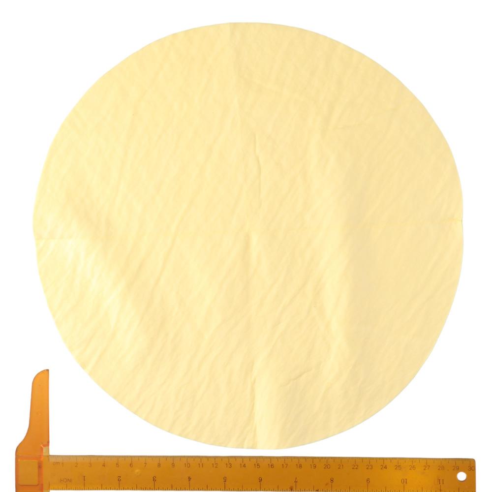 PVA Round Clay Throwing Cloth Yellow Clay Wheel Bats Cloth  For Making Pottery Ceramics