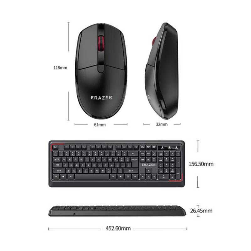 Lenovo KN201 2.4G Wireless Keyboard and Mouse Combo