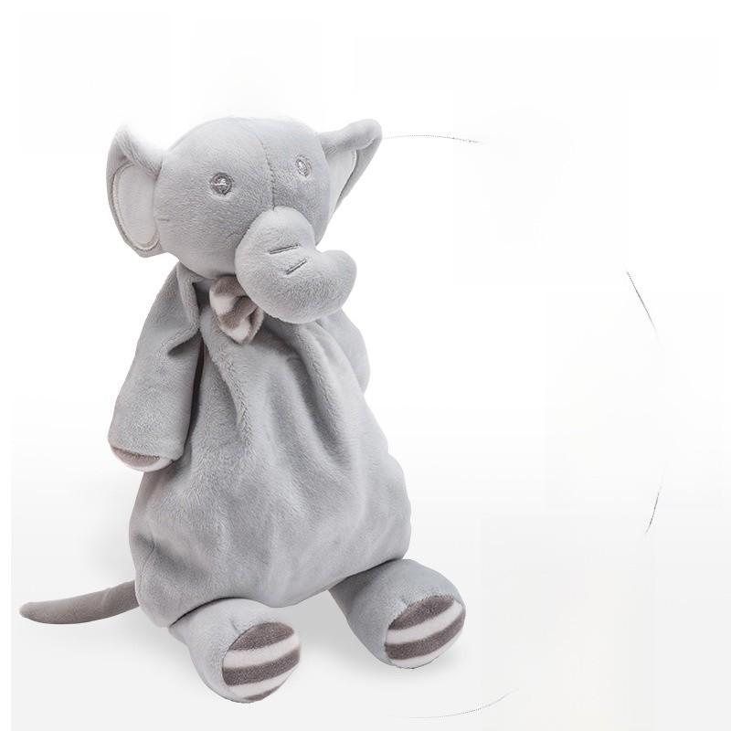 Baby Animal Plush Toy With Chewing Texture For Newborn Sleep And Comfort