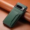 Luxury Faux Leather Stand Card Holder Phone Case Frosted Feel for Google Pixel 10 Pro XL 9A 8 7