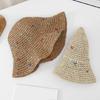 Weaving Straw Hat for Teen Girl Breathable Spring Camping Sunproof Beach Hat