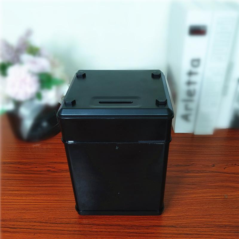 Internationales Sparschwein im Geldautomaten-Stil: Münzbetriebener, sprachaktivierter, rollender Münz-Elektroniksafe für Kinder