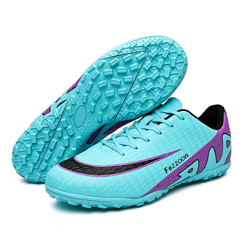 Overseas men's and women's low-top breathable football shoes indoor and outdoor sports shoes professional competition shoes