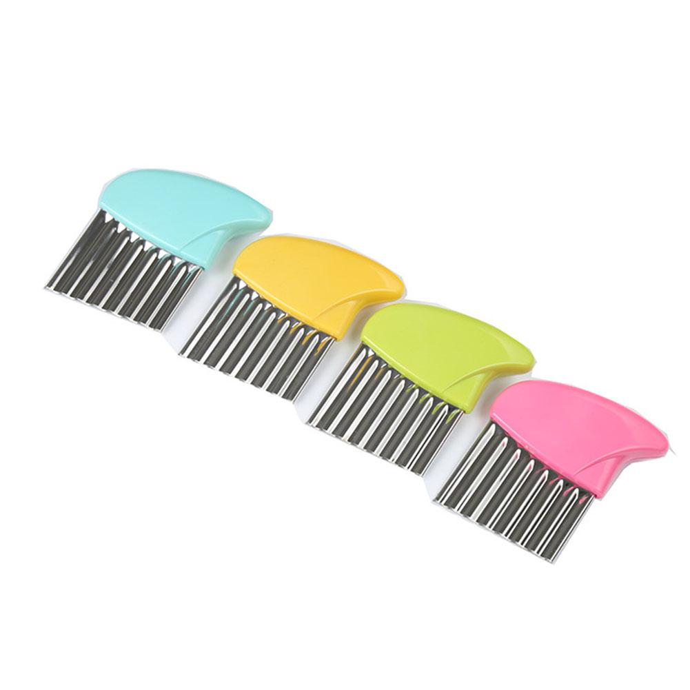 Stainless Steel Wave Shape Vegetable Potato Fruit Slicer Kitchen Tool