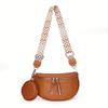 Casual Women's Waist Bag Fashionable Crossbody Women's Chest Bag Single-shoulder Genuine Leather Women's Bag